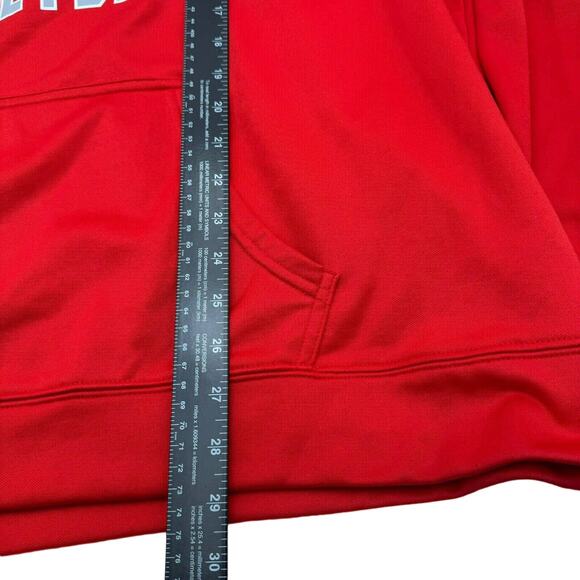 NBA Men's 2X Houston Rockets Hoodie Sweatshirt Pullover Red Basketball pocket‎ - Picture 6 of 8